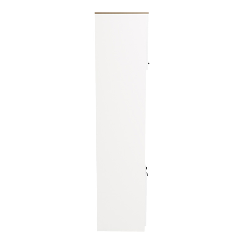 Ντουλάπα κουζίνας Rowan pakoworld σε λευκή-sonoma απόχρωση 60x42x182εκ ** Ντουλάπα κουζίνας Rowan pakoworld σε λευκή-sonoma απόχρωση 60x42x182εκ **