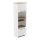 Ντουλάπα κουζίνας Rowan pakoworld σε λευκή-sonoma απόχρωση 60x42x182εκ **
