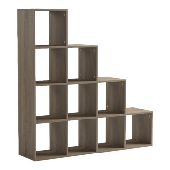 Βιβλιοθήκη Scala pakoworld sonoma 129.5x29x129.5εκ **
