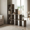 Βιβλιοθήκη Scala pakoworld sonoma 129.5x29x129.5εκ ** Βιβλιοθήκη Scala pakoworld sonoma 129.5x29x129.5εκ **