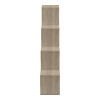 Βιβλιοθήκη Scala pakoworld sonoma 129.5x29x129.5εκ ** Βιβλιοθήκη Scala pakoworld sonoma 129.5x29x129.5εκ **
