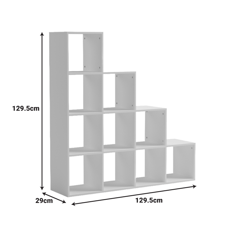 Βιβλιοθήκη Scala pakoworld sonoma 129.5x29x129.5εκ ** Βιβλιοθήκη Scala pakoworld sonoma 129.5x29x129.5εκ **