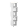Βιβλιοθήκη Cubik pakoworld λευκό 35x30x161εκ ** Βιβλιοθήκη Cubik pakoworld λευκό 35x30x161εκ **