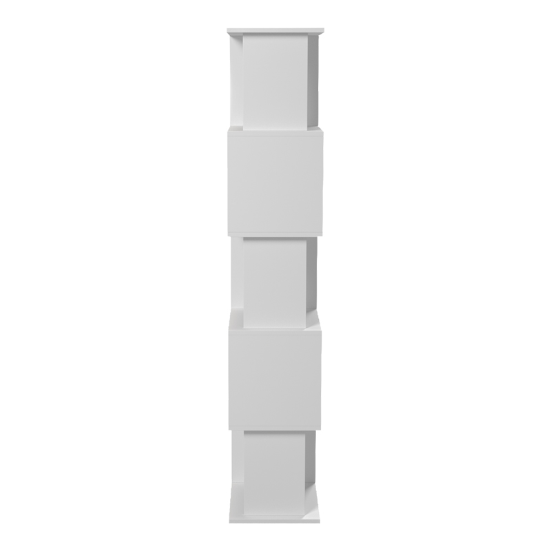 Βιβλιοθήκη Cubik pakoworld λευκό 35x30x161εκ ** Βιβλιοθήκη Cubik pakoworld λευκό 35x30x161εκ **