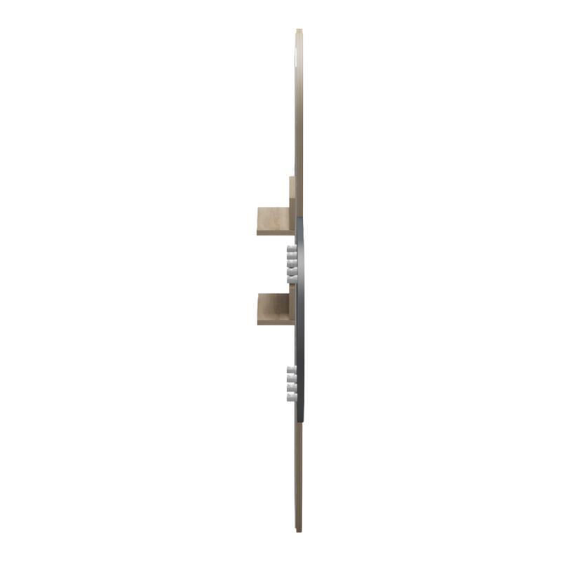 Κρεμάστρα με καθρέπτη Baunty pakoworld sonoma-ανθρακί 125x11x122εκ ** Κρεμάστρα με καθρέπτη Baunty pakoworld sonoma-ανθρακί 125x11x122εκ **