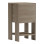 Κομοδίνο Reppo pakoworld sonoma 30x30x55εκ **