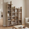 Βιβλιοθήκη Manco pakoworld sonoma 122x25.5x188εκ **