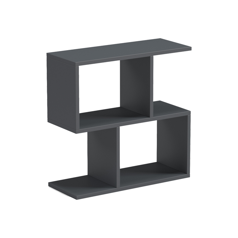 Βοηθητικό τραπέζι-βιβλιοθήκη Wesmol pakoworld ανθρακί 50x20x50εκ ** Βοηθητικό τραπέζι-βιβλιοθήκη Wesmol pakoworld ανθρακί 50x20x50εκ **