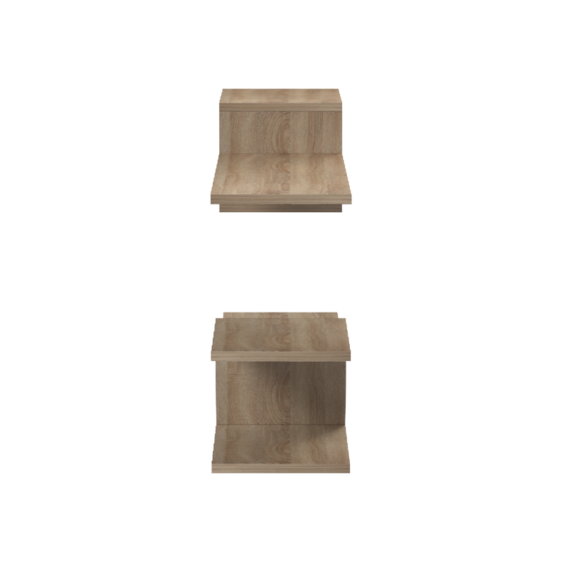 Ραφιέρα τοίχου Sumpa pakoworld 2 τεμ sonoma 65x20x18εκ ** Ραφιέρα τοίχου Sumpa pakoworld 2 τεμ sonoma 65x20x18εκ **