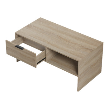 Τραπέζι σαλονιού Felina pakoworld sonoma 100x50x45εκ **