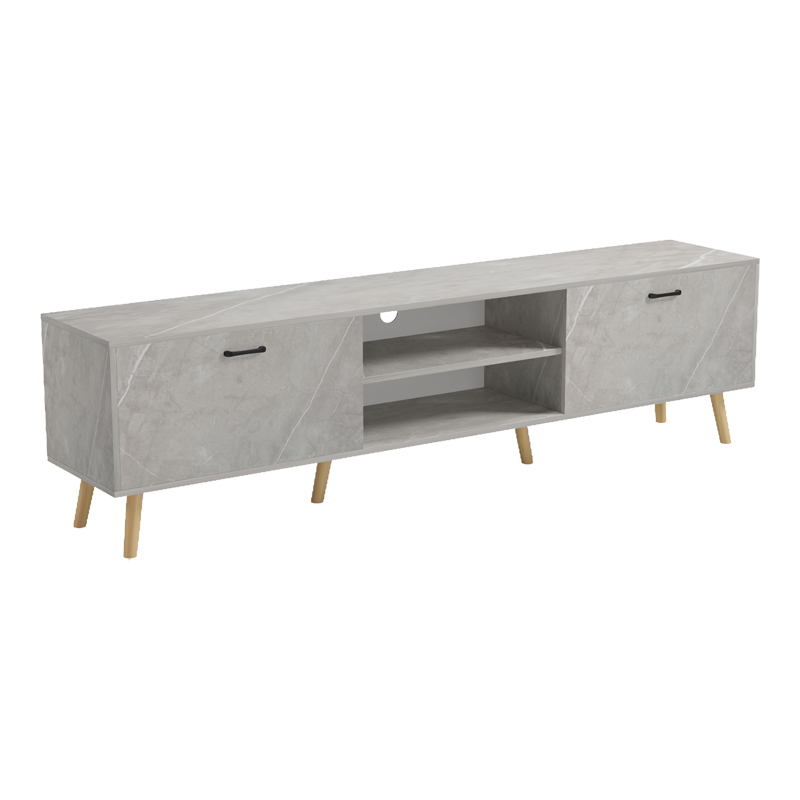 Έπιπλο τηλεόρασης Gorna pakoworld μπεζ εφέ μαρμάρου 180x35x48.6εκ ** Έπιπλο τηλεόρασης Gorna pakoworld μπεζ εφέ μαρμάρου 180x35x48.6εκ **