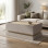Τραπέζι σαλονιού Wendo pakoworld taupe-sonoma 97x60x40εκ **