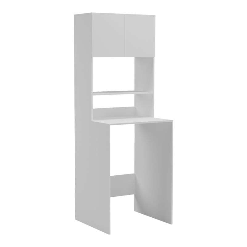 Έπιπλο πλυντηρίου Chaxe pakoworld λευκό 65x60x183.6εκ **