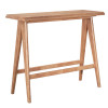 Τραπέζι Bar Winslow pakoworld ξύλο rubberwood ανοικτό καρυδί 120x45x100εκ ** Τραπέζι Bar Winslow pakoworld ξύλο rubberwood ανοικτό καρυδί 120x45x100εκ **