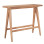 Τραπέζι Bar Winslow pakoworld ξύλο rubberwood ανοικτό καρυδί 120x45x100εκ **