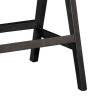 Σκαμπό bar Winslow pakoworld ξύλο rubberwood μαύρο-pvc rattan φυσικό-ύφασμα γκρι - 2τμχ. Σκαμπό bar Winslow pakoworld ξύλο rubberwood μαύρο-pvc rattan φυσικό-ύφασμα γκρι - 2τμχ.