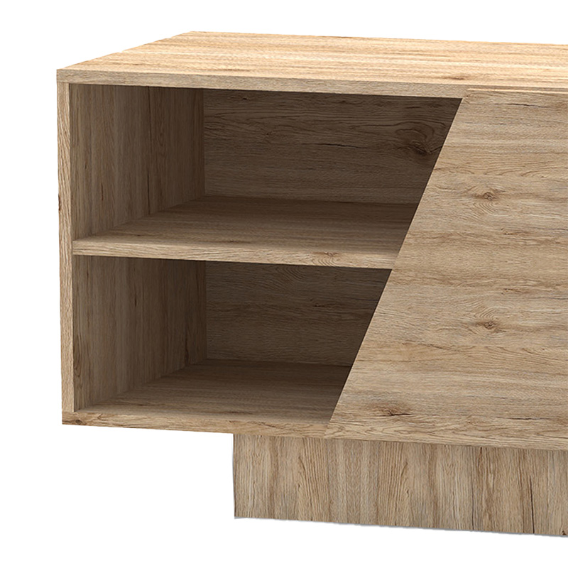 Έπιπλο τηλεόρασης Stevie pakoworld sonoma 160x40x50εκ ** Έπιπλο τηλεόρασης Stevie pakoworld sonoma 160x40x50εκ **