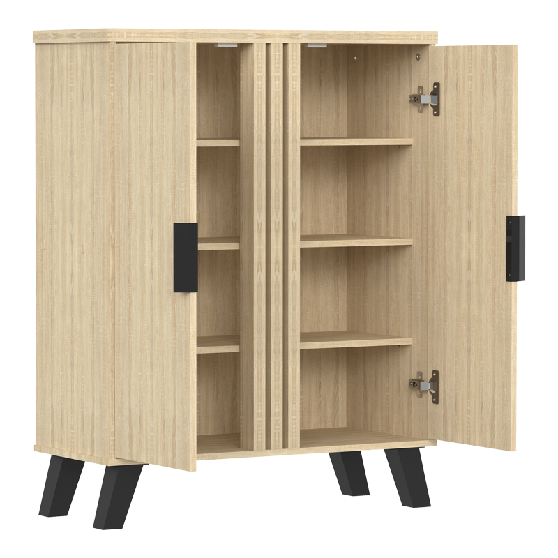 Παπουτσοθήκη-ντουλάπι Shoby pakoworld sonoma 70.5x30x91εκ ** Παπουτσοθήκη-ντουλάπι Shoby pakoworld sonoma 70.5x30x91εκ **