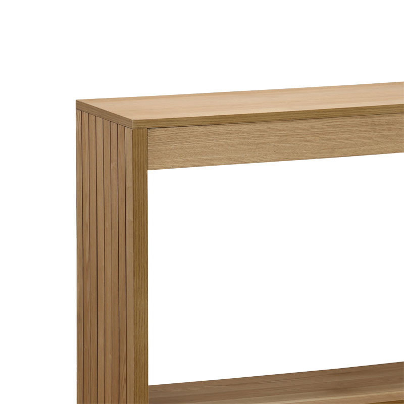 Κονσόλα Focused pakoworld MDF φυσικό 120x35x74εκ ** Κονσόλα Focused pakoworld MDF φυσικό 120x35x74εκ **