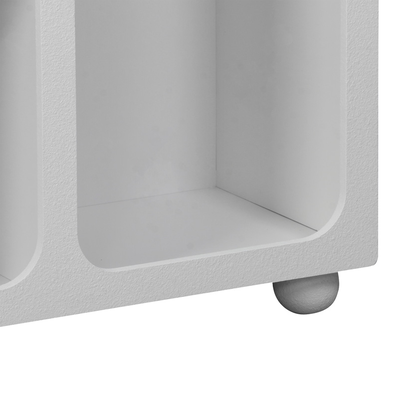 Μπουφές Emersi pakoworld με ράφια mdf σε λευκή απόχρωση 164x34x76εκ ** Μπουφές Emersi pakoworld με ράφια mdf σε λευκή απόχρωση 164x34x76εκ **