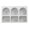 Μπουφές Emersi pakoworld με ράφια mdf σε λευκή απόχρωση 120x35x76εκ ** Μπουφές Emersi pakoworld με ράφια mdf σε λευκή απόχρωση 120x35x76εκ **