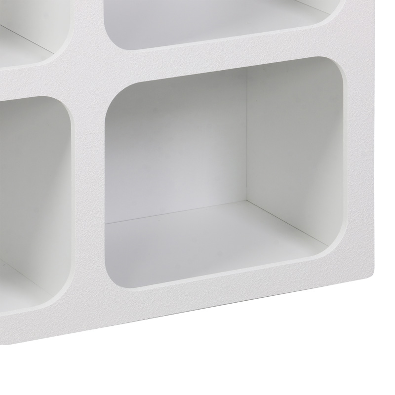 Μπουφές Emersi pakoworld με ράφια mdf σε λευκή απόχρωση 120x35x76εκ ** Μπουφές Emersi pakoworld με ράφια mdf σε λευκή απόχρωση 120x35x76εκ **