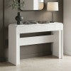 Κονσόλα Zeplen pakoworld λευκό mdf 110x38x75εκ **