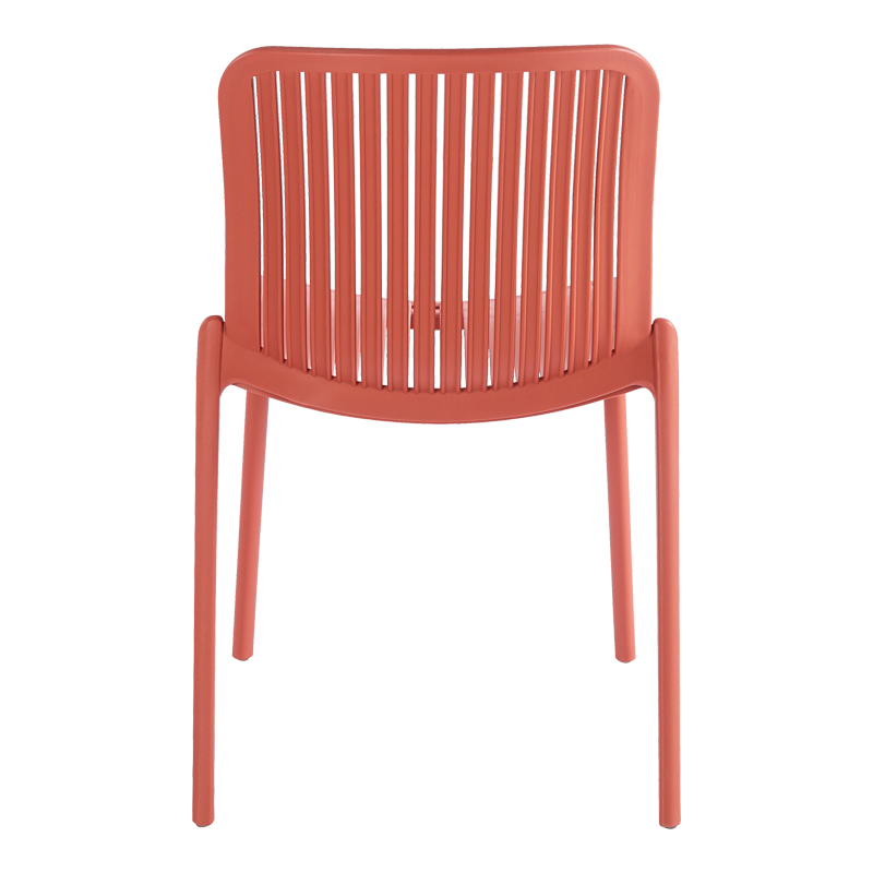 Καρέκλα Teragi στοιβαζόμενη pakoworld pp με UV protection terracotta 58x43.5x82εκ ** Καρέκλα Teragi στοιβαζόμενη pakoworld pp με UV protection terracotta 58x43.5x82εκ **