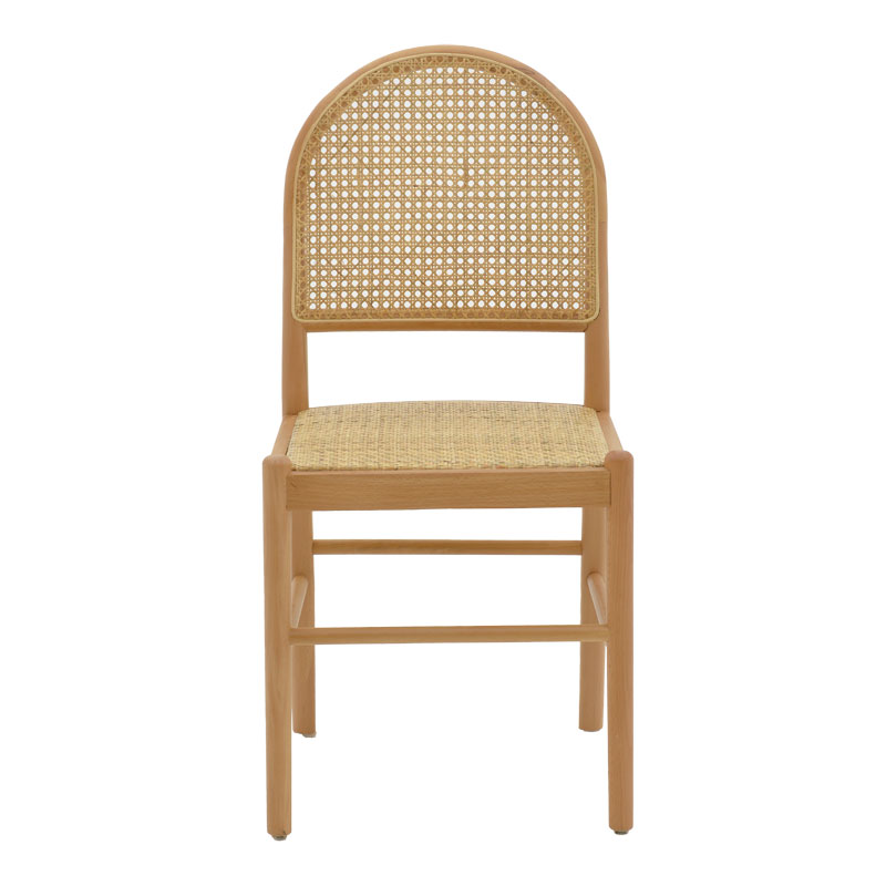 Καρέκλα Alessia pakoworld ξύλο οξιάς-rattan φυσικό 43x44x89εκ ** Καρέκλα Alessia pakoworld ξύλο οξιάς-rattan φυσικό 43x44x89εκ **