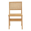Καρέκλα Winslow pakoworld φυσικό rubberwood 45x56x82εκ ** Καρέκλα Winslow pakoworld φυσικό rubberwood 45x56x82εκ **