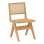 Καρέκλα Winslow pakoworld φυσικό rubberwood 45x56x82εκ **