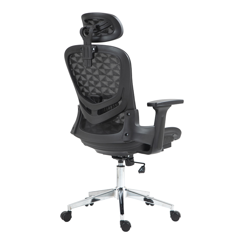 Καρέκλα γραφείου εργασίας Mergi pakoworld μαύρο mesh 62x63x120εκ ** Καρέκλα γραφείου εργασίας Mergi pakoworld μαύρο mesh 62x63x120εκ **