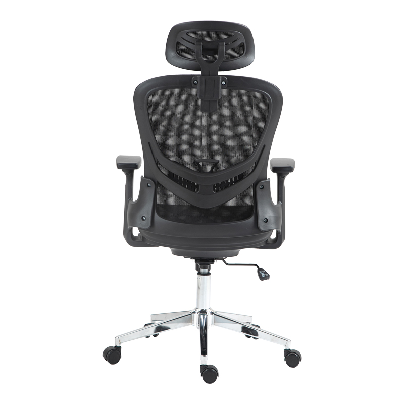 Καρέκλα γραφείου εργασίας Mergi pakoworld μαύρο mesh 62x63x120εκ ** Καρέκλα γραφείου εργασίας Mergi pakoworld μαύρο mesh 62x63x120εκ **