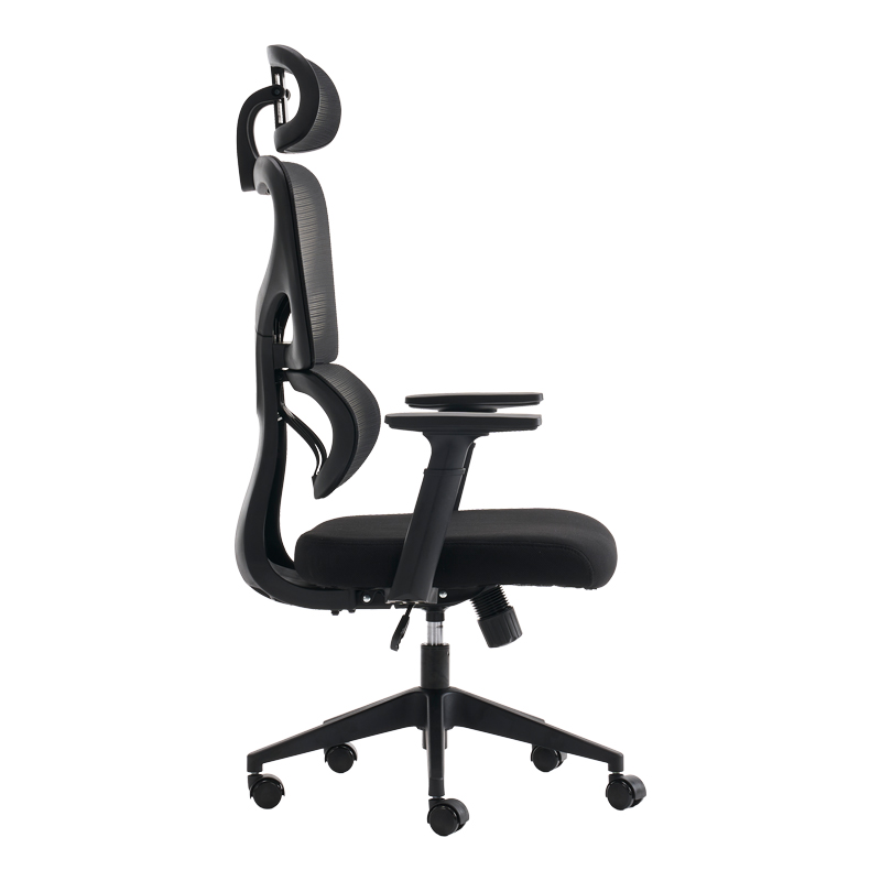 Καρέκλα γραφείου διευθυντή Cadrey pakoworld mesh μαύρο 67x64x120-128εκ ** Καρέκλα γραφείου διευθυντή Cadrey pakoworld mesh μαύρο 67x64x120-128εκ **