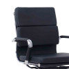 Καρέκλα γραφείου επισκέπτη Tokyo pakoworld μαύρο pu 55.5x48x88εκ **