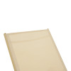Ξαπλώστρα Boka pakoworld αλουμίνιο cappuccino- textilene σε σαμπανί 60x192x31εκ ** Ξαπλώστρα Boka pakoworld αλουμίνιο cappuccino- textilene σε σαμπανί 60x192x31εκ **