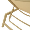 Ξαπλώστρα Boka pakoworld αλουμίνιο cappuccino- textilene σε σαμπανί 60x192x31εκ ** Ξαπλώστρα Boka pakoworld αλουμίνιο cappuccino- textilene σε σαμπανί 60x192x31εκ **