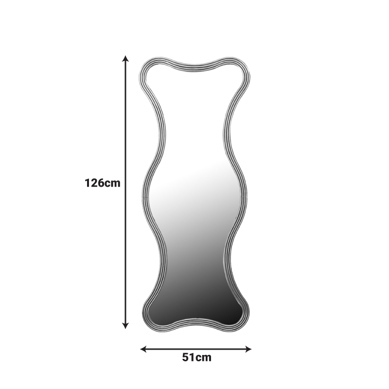 Καθρέπτης Boulen Inart μέταλλο σε χρυσή απόχρωση 51x2x126εκ ** Καθρέπτης Boulen Inart μέταλλο σε χρυσή απόχρωση 51x2x126εκ **