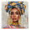 Πίνακας σε καμβά Turban 3D Inart 80x3x80εκ **