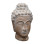 Επιτραπέζιο διακοσμητικό βούδας Rolia Inart γκρι terracotta 16x16x28εκ **