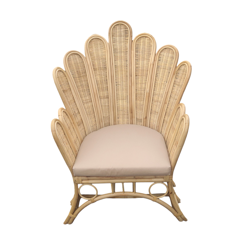 Πολυθρόνα Fragia Inart με μπεζ μαξιλάρι-φυσικό rattan 85x96x120εκ ** Πολυθρόνα Fragia Inart με μπεζ μαξιλάρι-φυσικό rattan 85x96x120εκ **