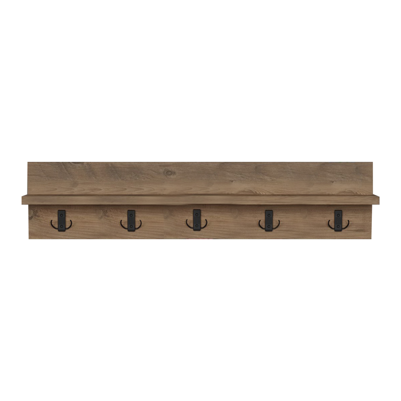 Κρεμάστρα τοίχου Esform pakoworld oak μελαμίνης 80x11x18εκ ** Κρεμάστρα τοίχου Esform pakoworld oak μελαμίνης 80x11x18εκ **