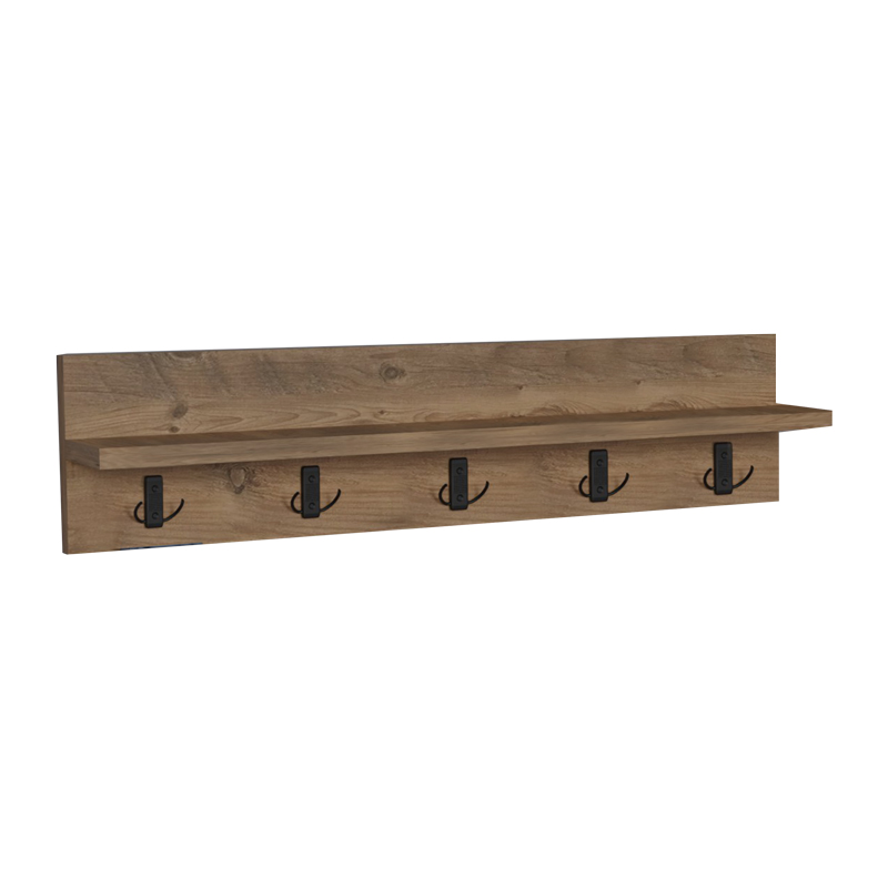 Κρεμάστρα τοίχου Esform pakoworld oak μελαμίνης 80x11x18εκ ** Κρεμάστρα τοίχου Esform pakoworld oak μελαμίνης 80x11x18εκ **