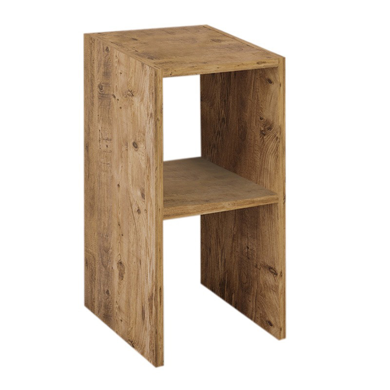Κομοδίνο Deseo pakoworld σε oak απόχρωση 30x30x60εκ ** Κομοδίνο Deseo pakoworld σε oak απόχρωση 30x30x60εκ **