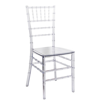 Καρέκλα Tiffany pakoworld διάφανο pc 38x38.5x88εκ **