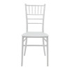 Καρέκλα Tiffany Ι pakoworld pp σε λευκή απόχρωση 38.5x46.5x87εκ ** Καρέκλα Tiffany Ι pakoworld pp σε λευκή απόχρωση 38.5x46.5x87εκ **
