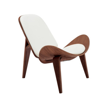 Πολυθρόνα Vilma pakoworld PU μπεζ- plywood καρυδί 90x76.5x74.5εκ ** Πολυθρόνα Vilma pakoworld PU μπεζ- plywood καρυδί 90x76.5x74.5εκ **