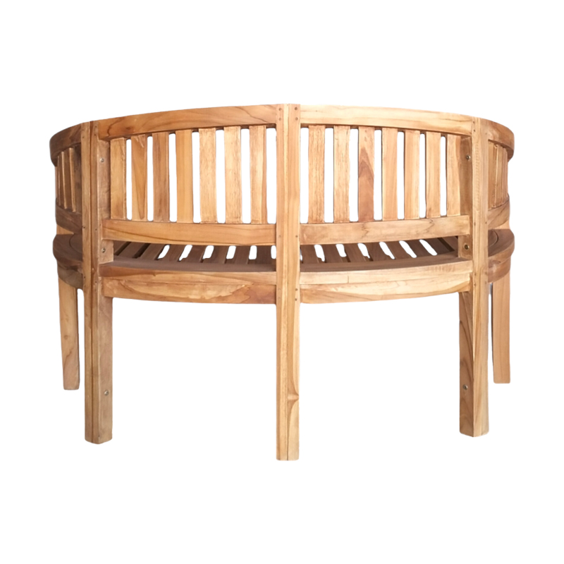 Καναπές διθέσιος Coren pakoworld φυσικό teak ξύλο 130x61x87εκ ** Καναπές διθέσιος Coren pakoworld φυσικό teak ξύλο 130x61x87εκ **
