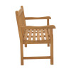 Καναπές Nat pakoworld teak ξύλο σε φυσική απόχρωση 120x57x96εκ ** Καναπές Nat pakoworld teak ξύλο σε φυσική απόχρωση 120x57x96εκ **