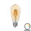 Λαμπτήρας LED ST64 Bulb pakoworld dimmable 4W E27 2700K amber **